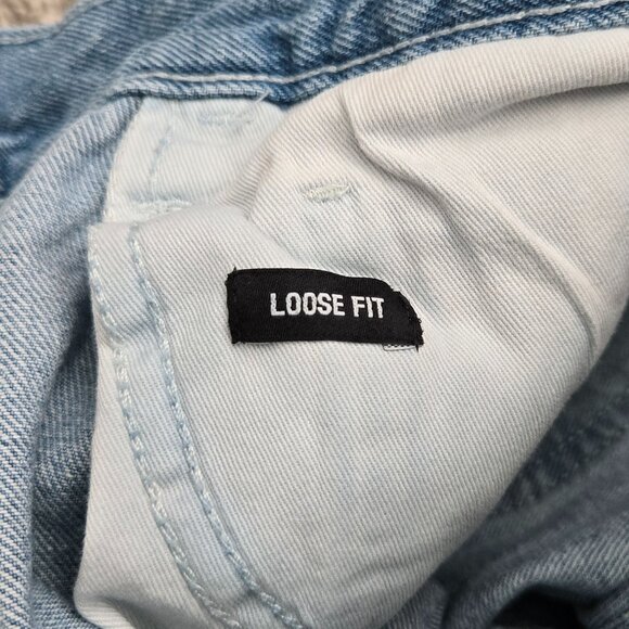 Dickies Loose Fit Double Knee Jeans Men's Light Wash Rugged Work Everyday 29x32 - Picture 7 of 8